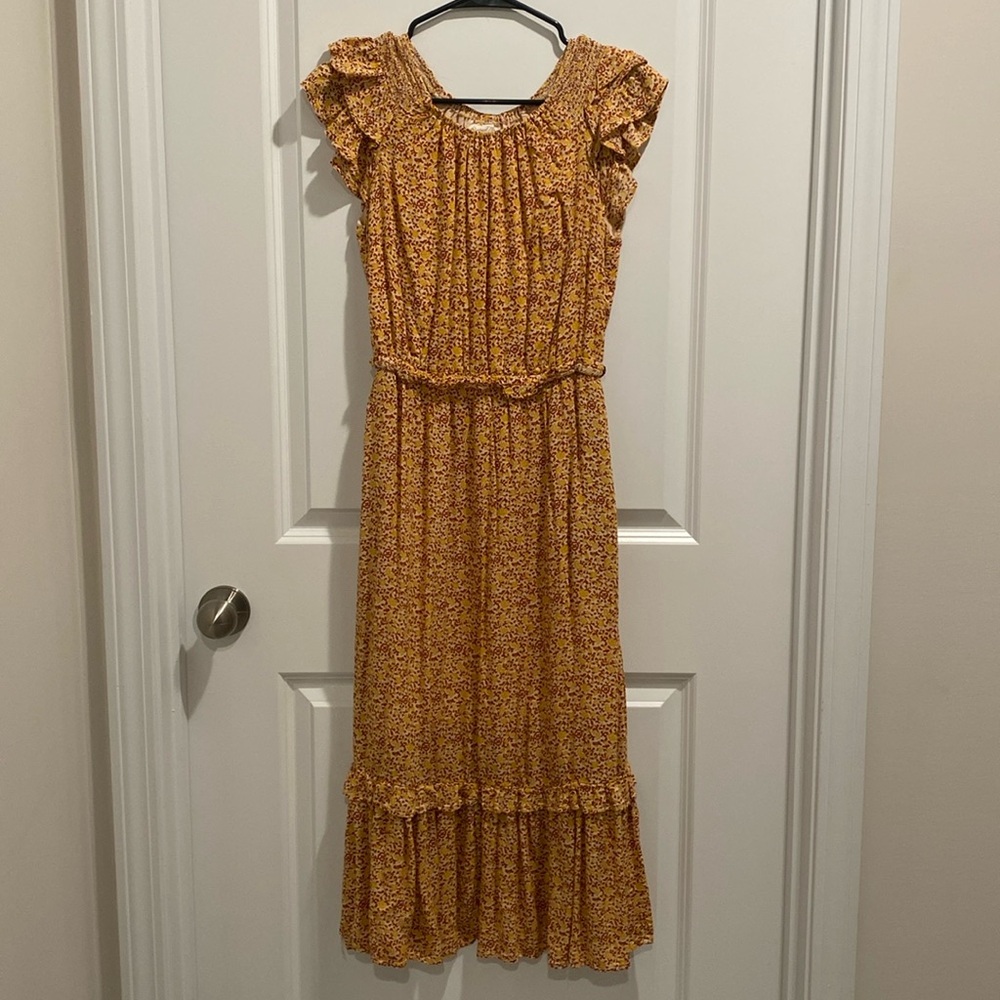 Universal Thread Midi Dress with Capped Sleeves